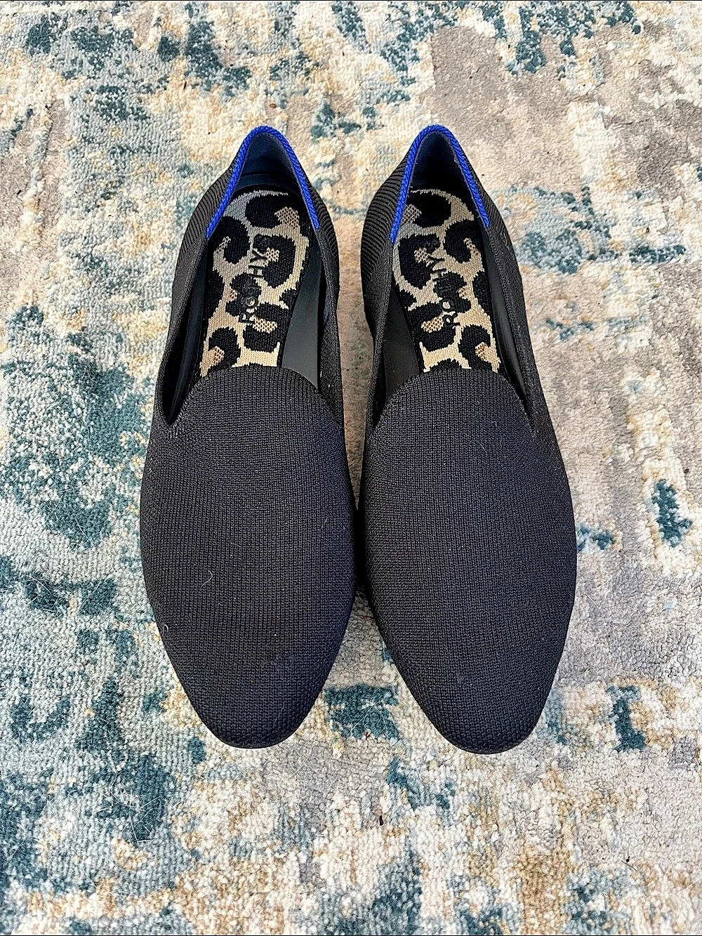 Rothy's The Almond Loafer Black Flats US 8